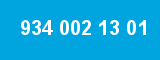 934 002 13 01 934 002 13 01